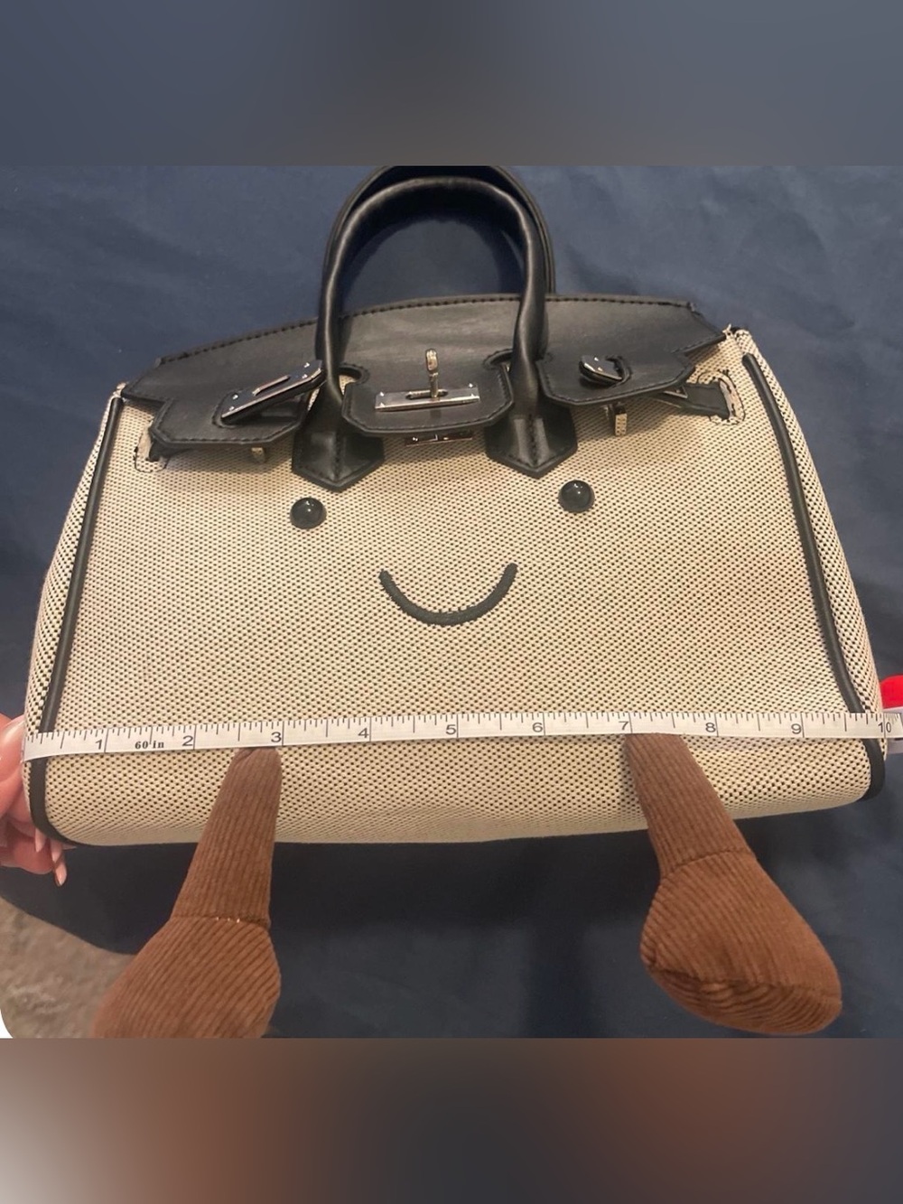 Brand new buckle bag Brown and cream
Canvas handbag